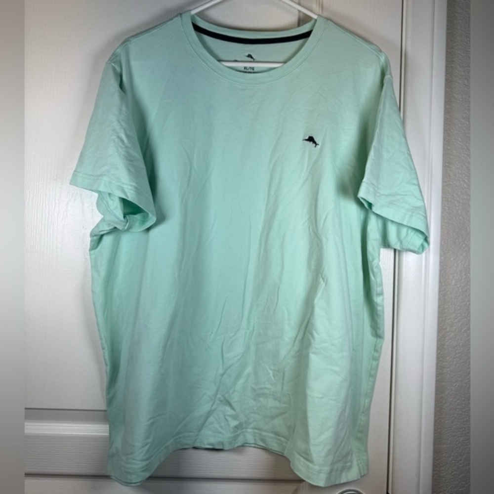 Tommy Bahama Mint Green Crewneck Shirt Size XL EUC #5940